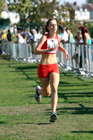 Hannah Fletcher (Hallamshire Harriers), under-17 girls, Northern Cross Country Relay, Graves Park, Sheffield